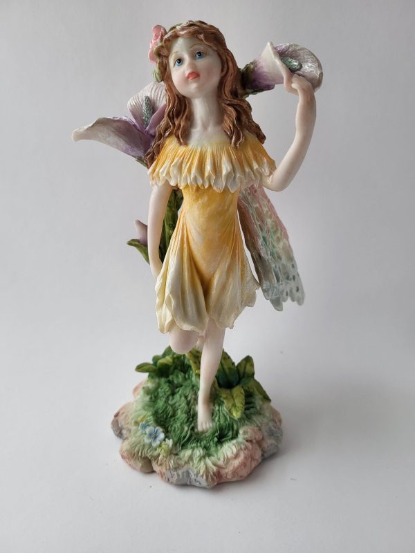 Blomma flicka, Gul, 17 cm