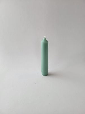 Taperljus 100% stearin 11 cm Ljusgrön