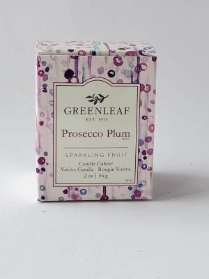 Greenleaf doftljus, naturliga doft Prosecco Plum