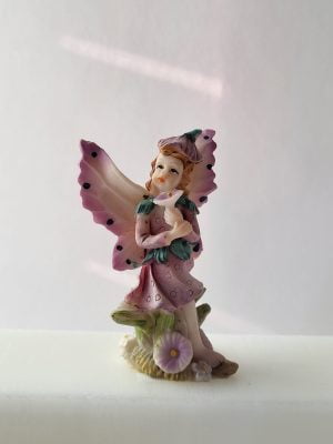 Blomsterälvan, 7 cm, lila