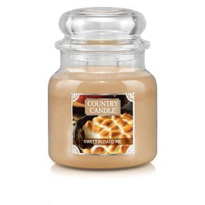 Country Candle, doftljus i medium jar, Sweet Potato Pie